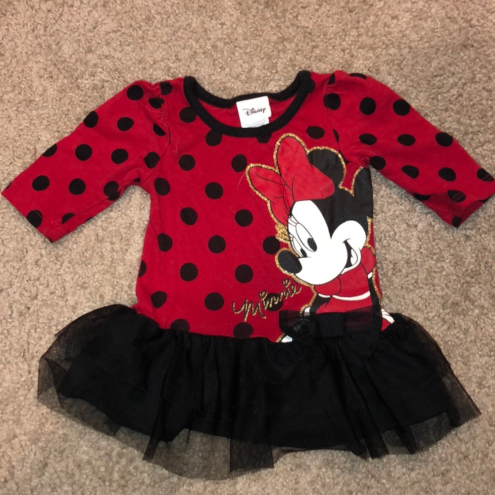 Disney Minnie Mouse shirt with ruffles